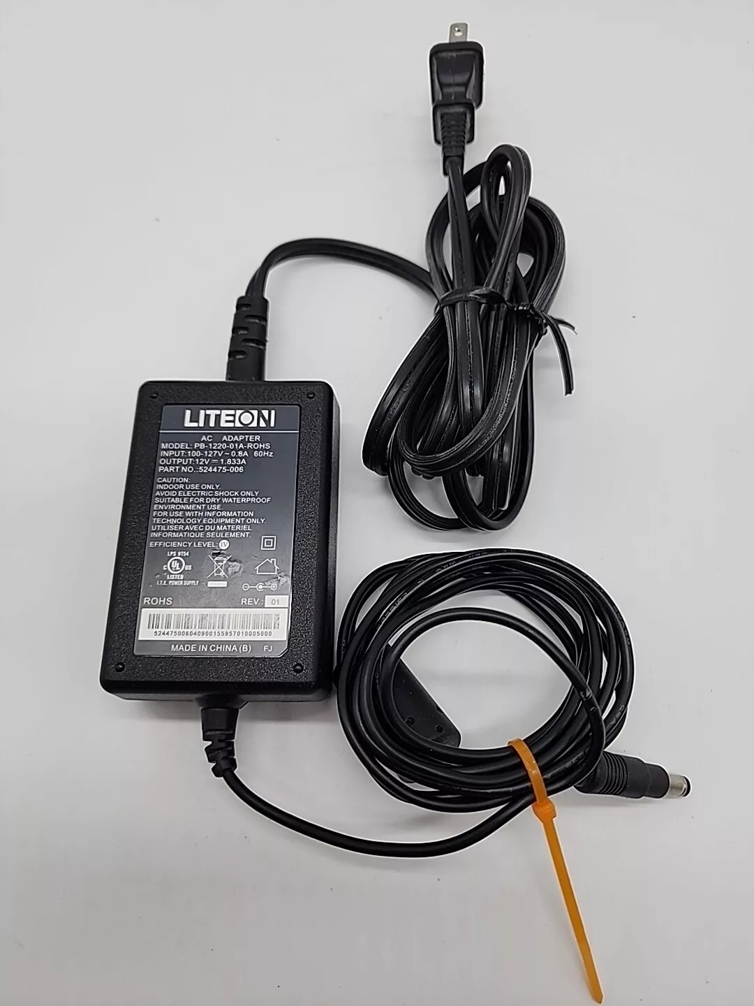 *Brand NEW*Genuine LITEON PB-1220-01A-ROHS 12V 1.833A AC Adapter Power Supply